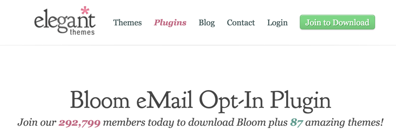 Bloom email plugin